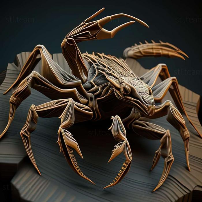 3D model Myrmoteras concolor (STL)